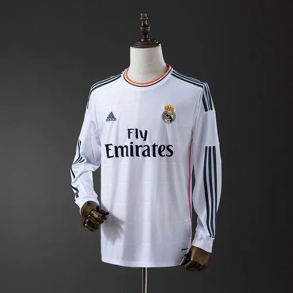 Camiseta de fútbol Real Madrid 2013/14 LOCAL MANGA LARGA VERSION FAN